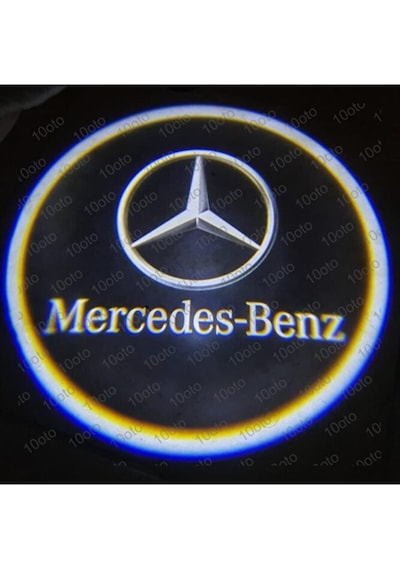 İtibar Mercedes Pilli Kapi Alti Hayalet Logo