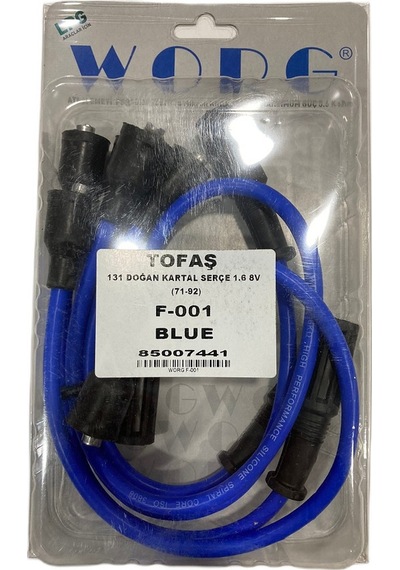 Worg-F001B Buji Kablosu Fiat 131 Dogan 1.6 8V 71-92 85007439 7 M 542504052