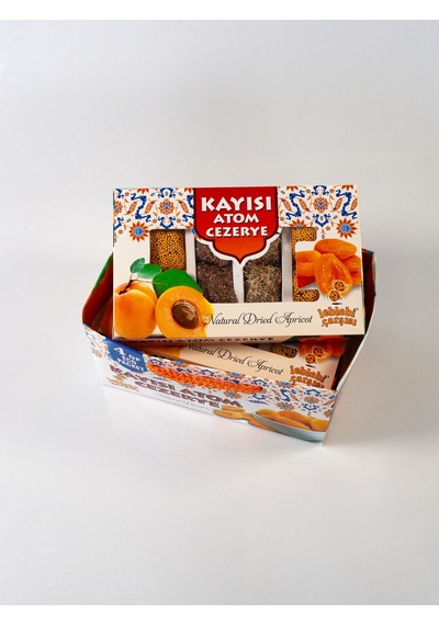 Leblebi Çarşısı Kayısı Atom Cezerye 4'lü Set 4'lü Set 4x125 G