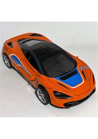 Çek Bırak Metal Spor Araba 1:32 63254 Çok Renkli