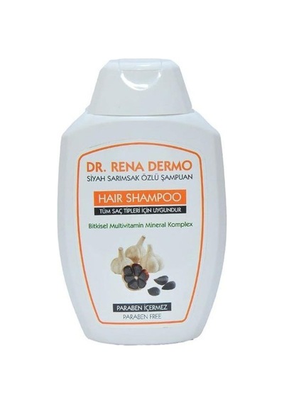 Dr. Rena Dermo Siyah Sarımsak Özlü Şampuan 300 ML
