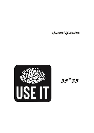 Use It Duvar Tablosu Ahşap Duvar Yazısı Lazer Duvar Süsü (513030315)