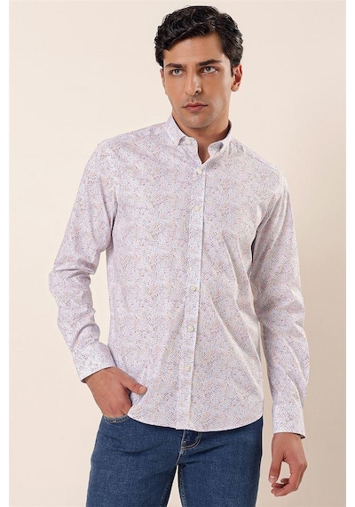 İmza Koyu Mavi Uzun Kollu Baskılı Cepsiz Pamuklu Likralı Casual Slim Fit Dar Kesim Gömlek 1004230136-koyu Mavi Koyu Mavi İmza Koyu Mavi Uzun Kollu Baskılı Cepsiz Pamuklu Likralı Casual Slim Fit Dar Kesim Gömlek 1004230136-koyu Mavi Koyu Mavi