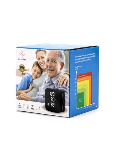 Nursemed Bk-606 Tansiyon Aleti 7x8.3cm Dijital Konuşan Usb Sarjlı Bilek Ölçüm
