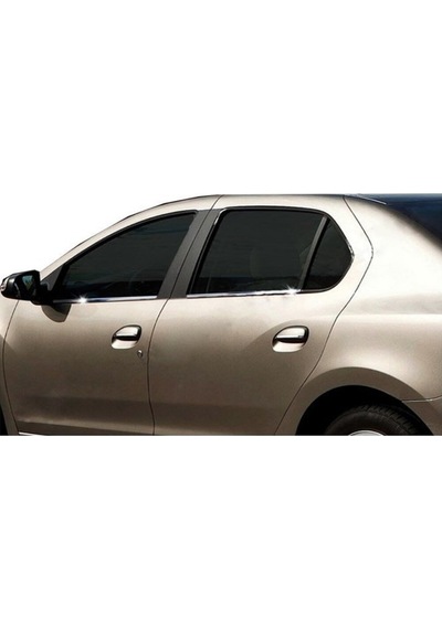 Renault Symbol 2 Cam Çıtası 4 Prç  Krom 2009-2013