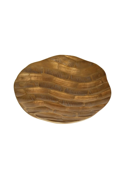 Vitale Antik Dekoratif Tabak Gold 30x30x3 Cm Ak.jb0185