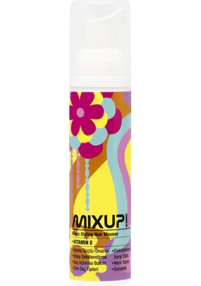 Mixup! Magic Ekstra Güçlü Onarıcı Saç Şekillendirici Köpük 75 ML