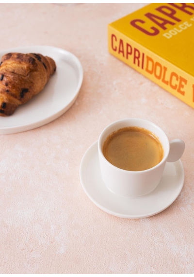 The Mia Cotta Limoges Kahve Fincanı Beyaz 100 Ml