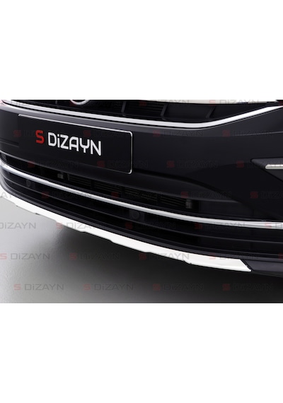 S-Dizayn Vw Tiguan Krom Ön Tampon Çıtası 2020 Üzeri Parlak Krom