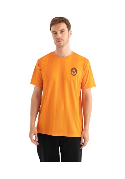 Galatasaray Lisanslı Match Day T-shirt Kişiye Özel Ahşap Kutulu 106 Sarı