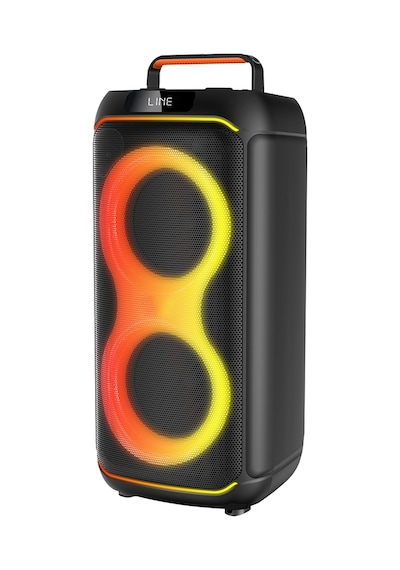 Gd-2608 Dijital Led Göstergeli Fm Radyolu Mikrofonlu Rgb Tws Çift 6.5 İnç Stereo Bass Kablosuz Karaoke Hoparlör