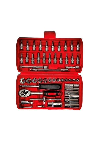 Moonshop Cr-v Max 1/4 Cırcırlı 53 Parça Lokma Anahtar Takımı Bits