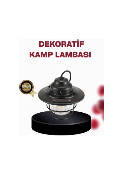 Su Geçirmez Taşınabilir Çadır Gece Lambası Çr