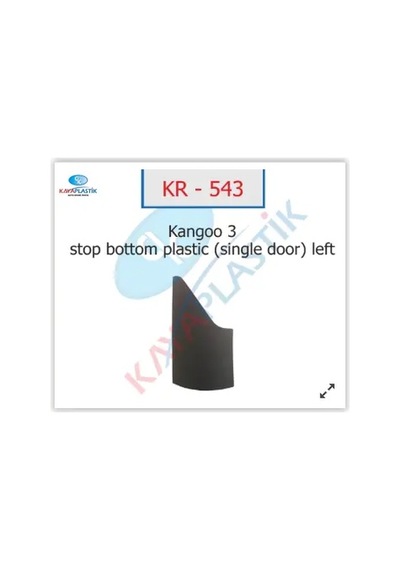 Stop Alt Plastiği Sol Tek Kapı Kng 3 Kaya Plastık 8200642150