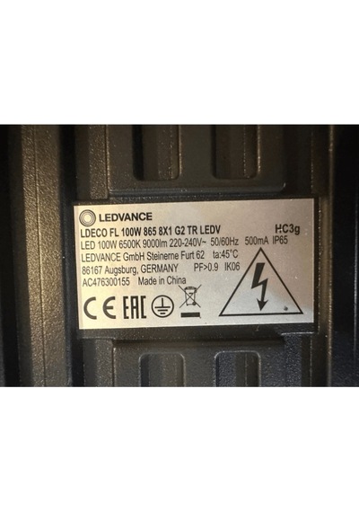Osram Ledvance 100w 6500k Beyaz Işık Led Projektör