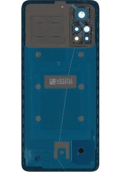 Redmi Note 11 Pro 4g Uyumlu Arka Pil Batarya Kapağı Kamera Lensli - Beyaz