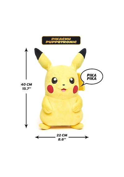 Pikachu Realfx Elektronik Kukla 40 Cm Çok Renkli