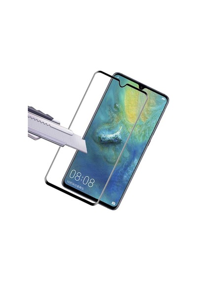 Huawei Mate 20 Ekran Koruyucu Ekranı Tam Kaplayan Kenarları Kırılmaya Dayanıklı Cam Koruyucu