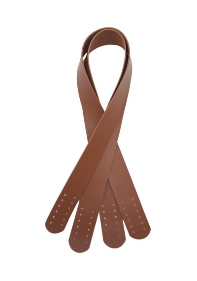 Angel Çanta Aksesuar 60x3 Cm Suni Deri Taba Renk Çift Sap