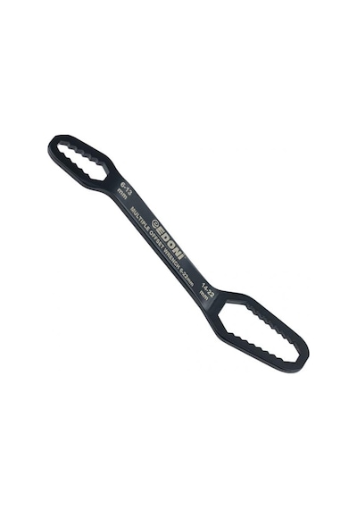 Çoklu Anahtar, Eğri Tasarım, 6-13 Mm Ve 14-22 Mm, Çift Taraflı, Çok Amaçlı, Krom Vanadyum Çelik, Dayanıklı, Profesyonel El Aleti, Kılıflı Paket, Eea622