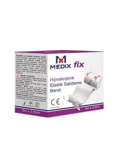 Medix Fix  5m X 2,5cm hipoallerjenik Elastik Band