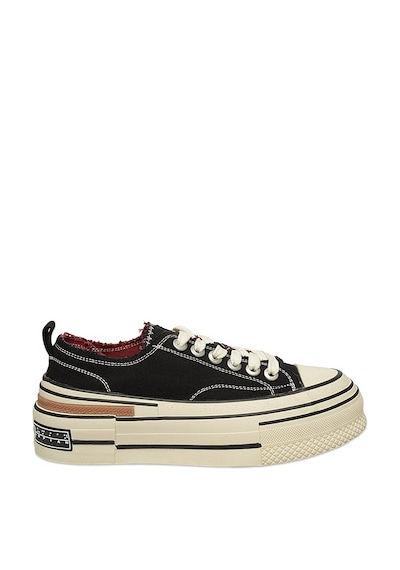 Lufian 121230039 Elena Canvas Unisex Sneaker Ayakkabı Siyah