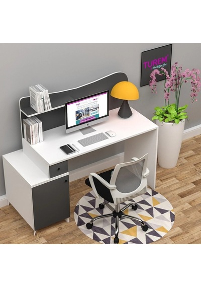 Tual Çalışma Masası Mdf Siyah Tual Çalışma Masası Mdf Siyah