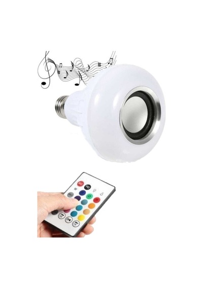 Mobee Bluetooth Hoparlör Akıllı Led Ampul Lamba 1250