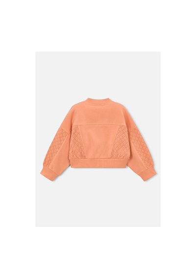 Mayoral Kız Çocuk Fermuarlı Sweatshirt Turuncu 3456