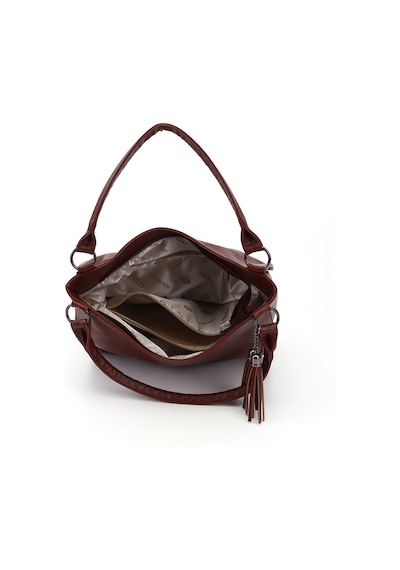 Gönderir Kadın Bordo Püsküllü Omuz Çantası Ddzw796b6711