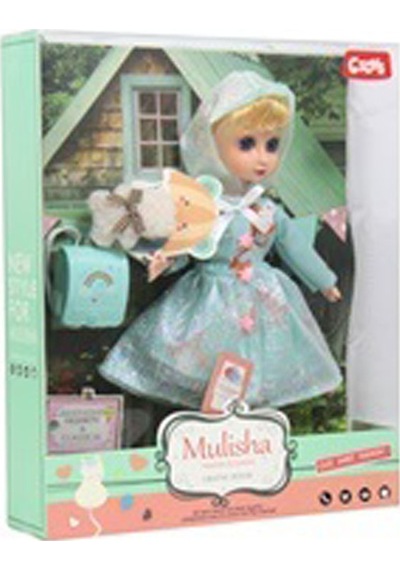 Ctoy Oyuncak Mulisha Aksesuarlı Bebek Ctoy-qj136d
