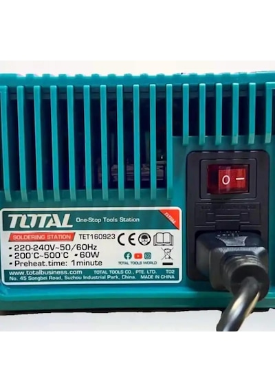 Total Devir Ayarlı İstasyonlu Havya