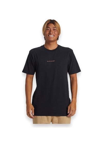 Quiksilver Aqyzt09539 Surf Safari Moe Siyah Erkek T-shirt Siyah