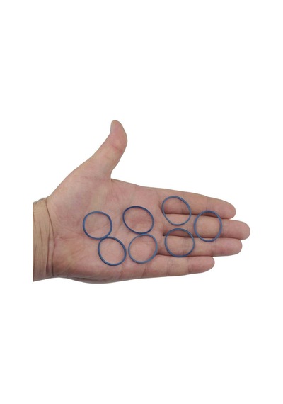 Küçük Paket Lastiği Mavi 40mm 5 Kg