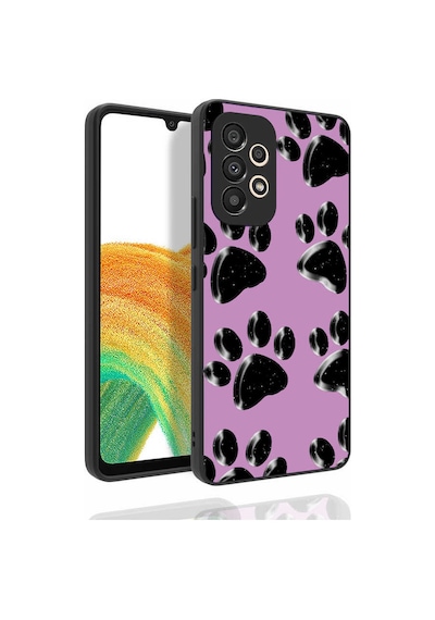Galaxy Uyumlu A53 5g Kılıf Desenli Kamera Korumalı Parlak Nora Kapak - No3 NO3 No3