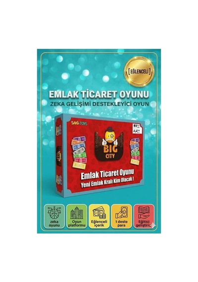 Emlak Ticaret Eğlenceli Aile Oyunu
