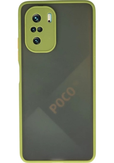 Newface Xiaomi Poco F3 Kılıf Montreal Silikon Kapak - Açık Yeşil
