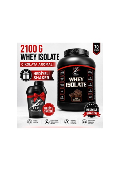 İzole Whey 2100 Shaker  Premium Seri Çikolata