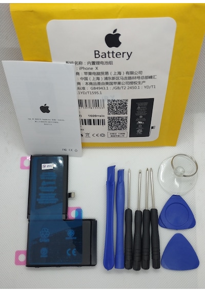 Apple Uyumlu iPhone X Batarya Pil Tamir Setidir