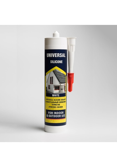 Tr Universal Silikon Genel Amaçlı 280 Ml İç Dış Mekan Kapı Pencere Uygun Su Geçirmez Sızdırmazlık Beyaz Diğer
