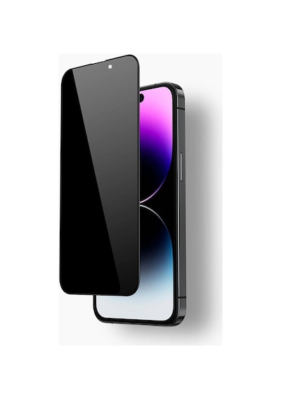 Vendas Apple  Uyumlu iPhone 15 Warrior Privacy Gizleyen Hayalet Temperli Cam Ekran Koruyucu 2 Adet