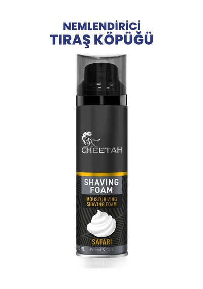 Cheetah Safari Erkek Tıraş Köpüğü 3 x 250 ML
