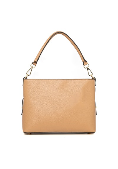 D85 Sand Omuz Çantası Kadın Grazıa Piumelli Milano Bag Kum