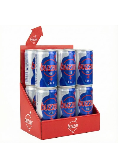 Buzzer Ginseng Enerji Içeceği +18 12 Adet