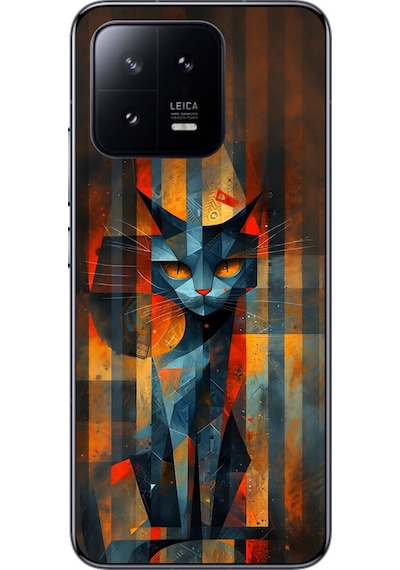 Xiaomi Mi 13 Pro Uyumlu Şeffaf Kılıf Aesthetic 2 Tasarımlı