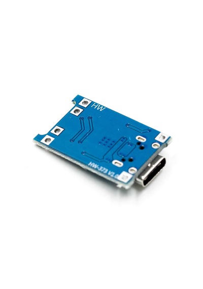10 Adet Usb Type-c Tp-4056 1s 5a/1a Bms Devresi Lityum Pil Şarj Modülü
