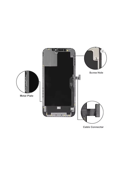 Apple iPhone Uyumlu Xs Max A Kalite Ön Lcd Ekran Dokunmatik Sıvı Bandı Kırılmaz Tamir Seti Set