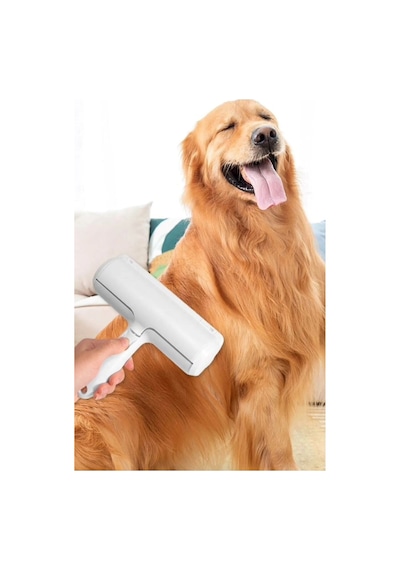 Kedi Köpek Tüy Toplayıcı Hazneli 2 Yönlü Kazak Kıyafet Elbise Halı Yatak Kıl Toz Tüy Gırgırı