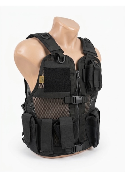 Süngü Tactical Taktikal Ekipman Yelek Siyah