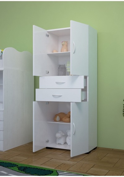 Ofis Dolabı Yatak Odası Dolabı Gardırop Banyo Dolabı Mutfak Dolabı Çok Amaçlı Dolap Beyaz